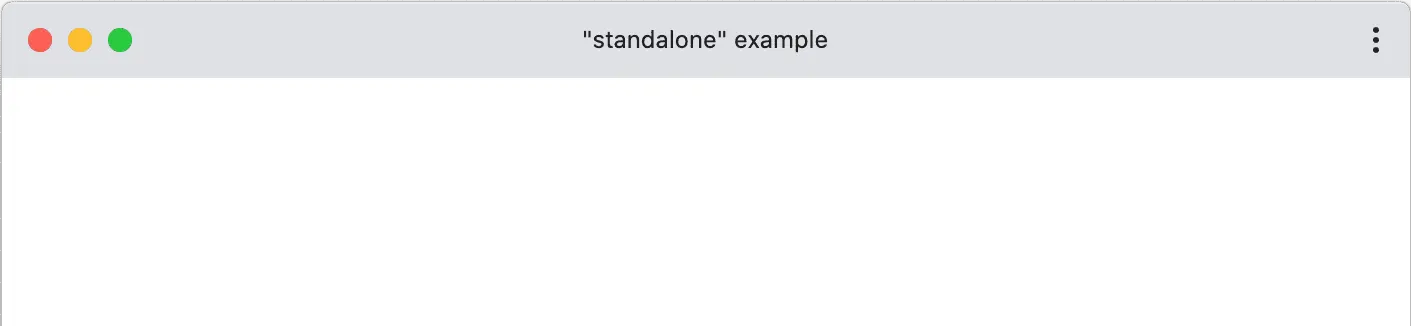 PWA standalone display mode — browser UI hidden