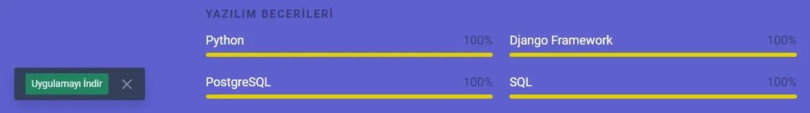 PWA app install button — Download App design