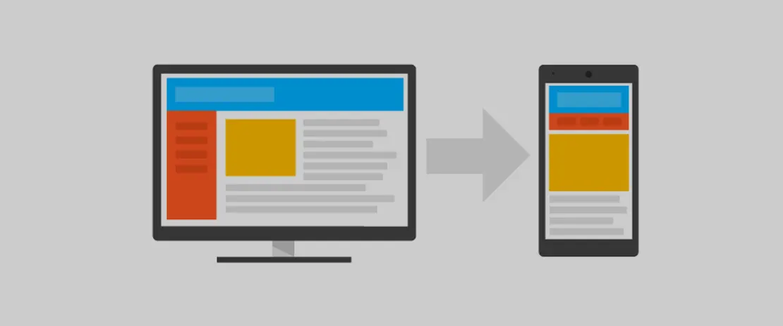 Mobile incompatibility error — example of lack of responsive design